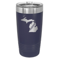 Michigan Home 20 oz Tumbler — Navy