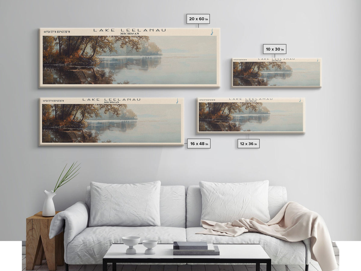 Lake Leelanau Panoramic Print