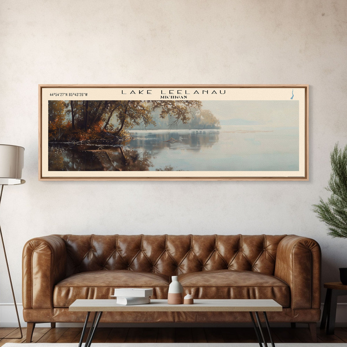 Lake Leelanau Panoramic Print