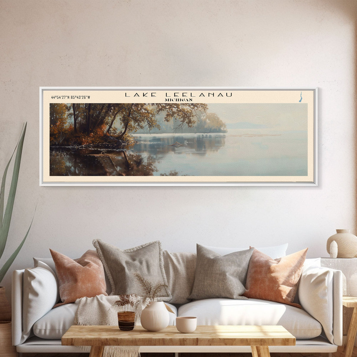 Lake Leelanau Panoramic Print