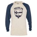 Michigan Shield Hooded Long-Sleeve Shirt