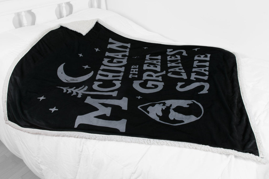 Michigan Vintage Blanket