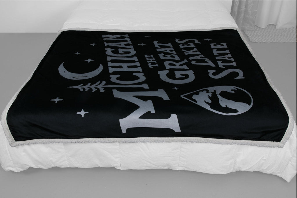 Michigan Vintage Blanket