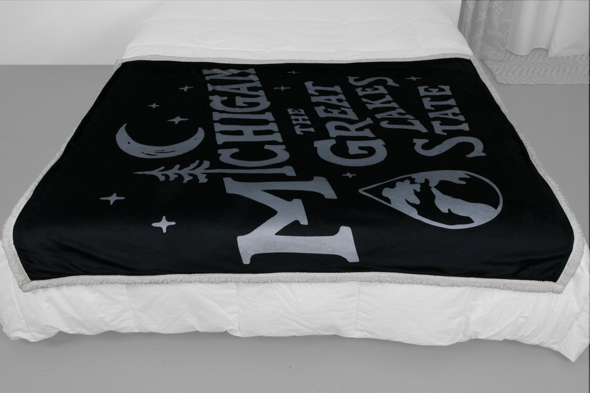 Michigan Vintage Blanket