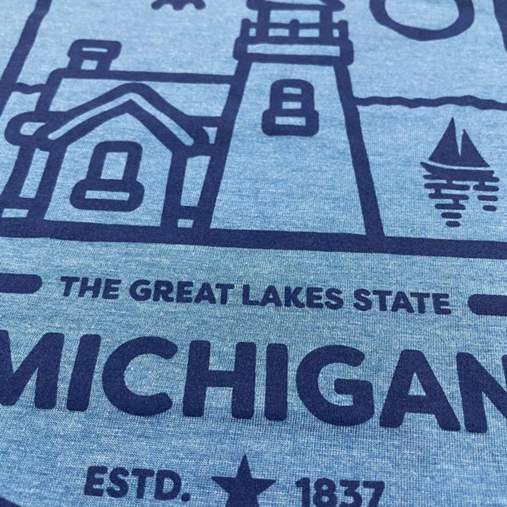 Michigan Lighthouse T-Shirt